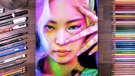 Drawing Blackpink Jennie Drawholic Youtube