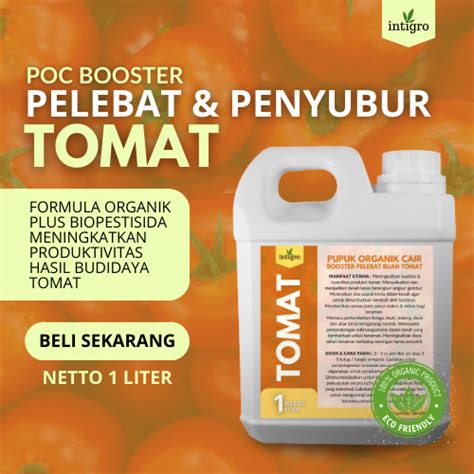 Pupuk Cair Organik Tanaman Buah Sayur 1 Liter Pembesar Buah Tomat