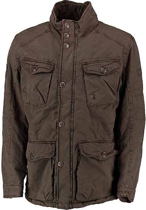 Camel Active Herren 2X35 Jacke Braun Dark Brown 26 XXX Large