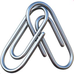 Linked Paperclips Emoji (U+1F587)