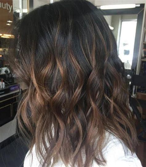 Espresso Hair Color With Caramel Highlights Warehouse Of Ideas