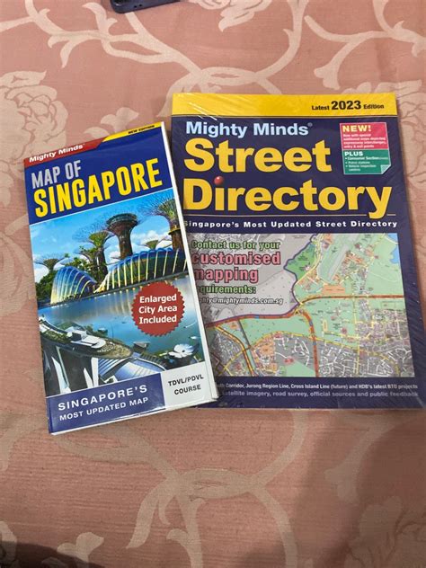 street directory  map  singapore hobbies toys books