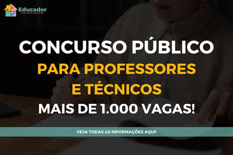 Aprovado Concurso para educação 1 100 vagas para professores e