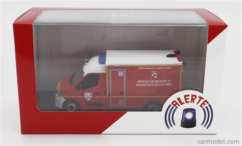 ALERTE ALERTE0142 Scale 1 43 RENAULT MASTER VAN WAS SDIS 17 VEHICULE