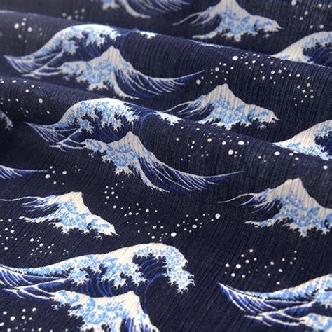 Japanese Fabric Wave