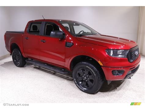 2020 Rapid Red Ford Ranger Xlt Supercrew 4x4 143641447 Photo 12 Car Color