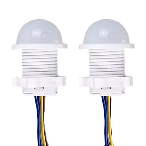 INTERRUPTEUR DE CAPTEUR Infrarouge PIR Pour Lumi Res LED 2 Pi Ces