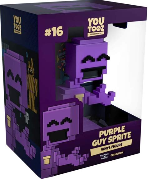 Youtooz Fnaf Vinyl Figure Purple Guy Sprite Fnaf Crafts Fnaf Purple Guy