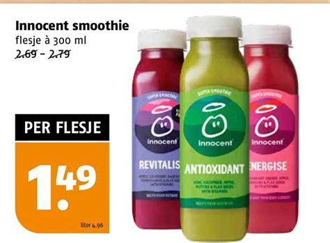 Innocent Smoothie Aanbieding Bij Poiesz Folders Nl