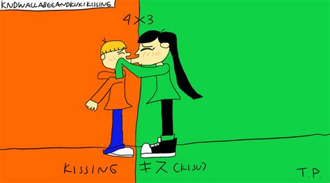 Knd Fanart129wallabee N Kuki Kissing By Trentpage On Deviantart