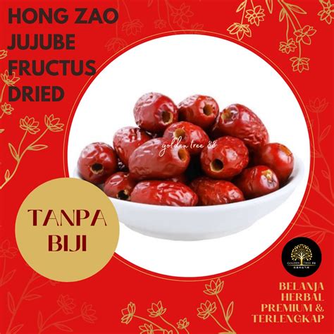 Jual Gram Premium Angco Tanpa Biji Hongzao Red Dates Hong Zao Buah