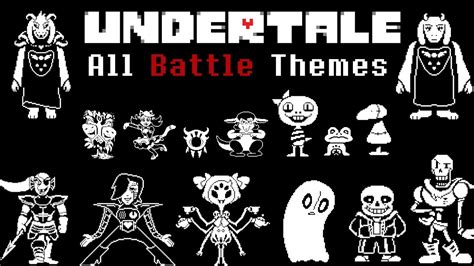 Undertale All Battle Themes Youtube