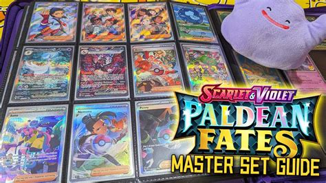 Paldean Fates Master Set Guide Including ALL Promos Ceruledge