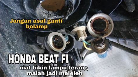 Penyakit Langganan Honda Beat F1 Yg Sering Terjadi Bohlam Terlalu Panas