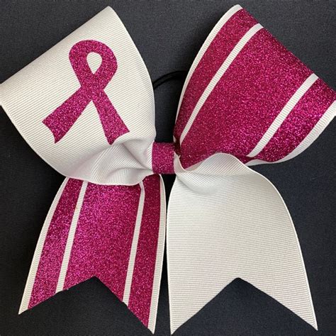 Hot Pink Cheer Bow Etsy
