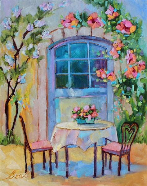 Original Oil Painting Cottage Flower Art By Rebeccambeal Etsy