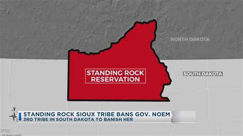 Standing Rock Sioux Tribe Bans Gov Noem