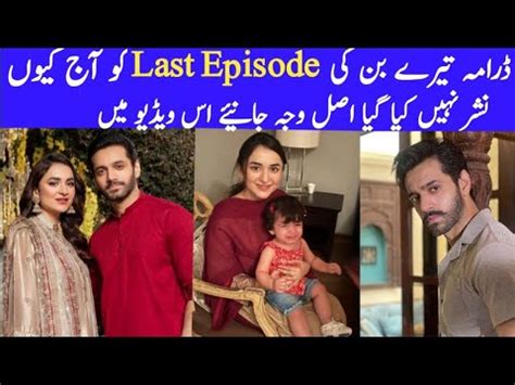 Tere Bin Last Episode Not Uploaded Why Reason Of Drama Tere Bin Last