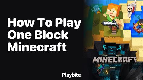 How To Play One Block Minecraft A Fun Guide Playbite