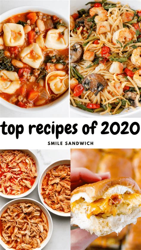 2020 Recap Most Popular Recipes And My Favorite Things Smile Sandwich