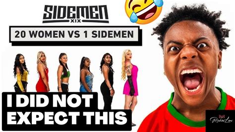 Women Vs Sidemen Speed Edition Reaction Video Youtube