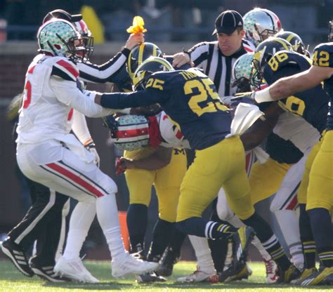 Ohio State Says Fights In Michigan Game Cant Happen Loads Its Own