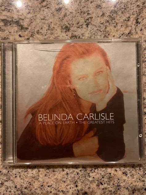 Cd Belinda Carlisle A Place On Earth The Greatest Hits Hobbies Toys