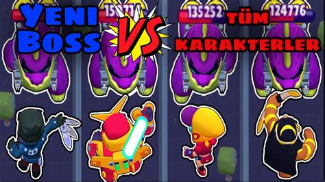 Yeni Boss Vs B T N Karakterler Brawl Stars Youtube