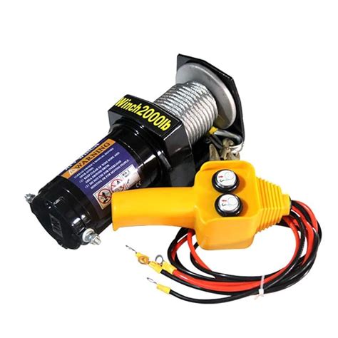 Buy Electric Cable Atvutv Winch 12v24v Motor Cable Boat Portable Winch Cable With Wireless