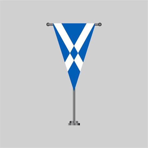 Premium Vector | Illustration of scotland flag template