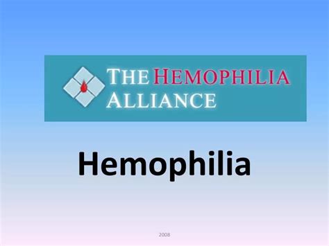 Ppt Hemophilia Powerpoint Presentation Free Download Id 910989