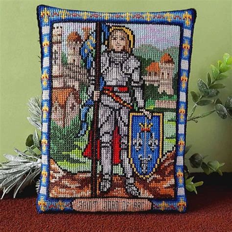 Joan of Arc Cross Stitch - Etsy