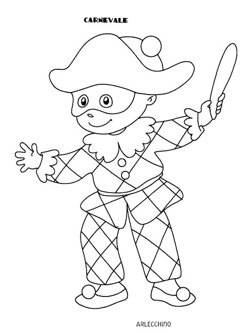 Arlecchino Disegni Da Colorare Carnevale Disegni Porn Sex Picture