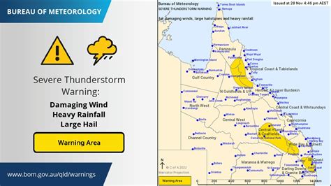 Bureau Of Meteorology Queensland On Twitter ⚠️⛈️severe Thunderstorm Warning Update Severe