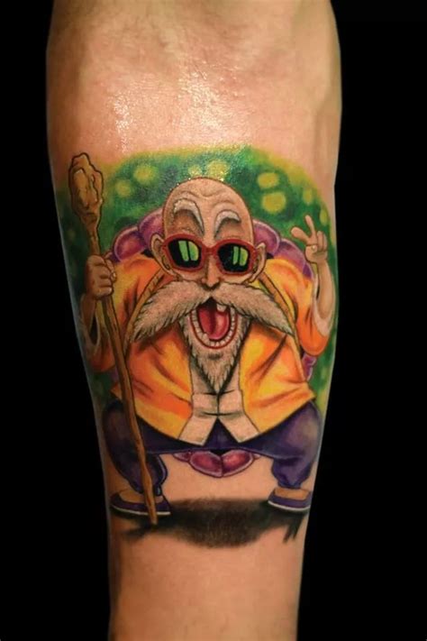 Muten Roshi Master Roshi Tartaruga Genial Tattoos Dragon Ball