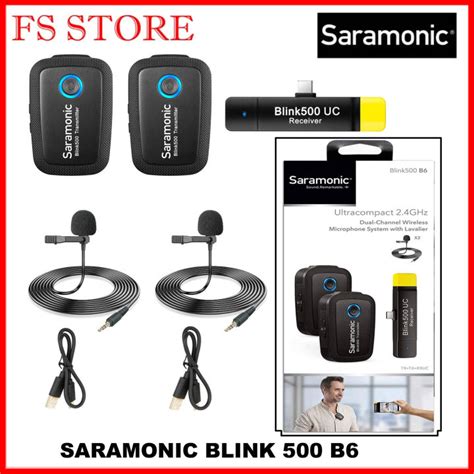 Saramonic Blink 500 B6 2 Person Digital Wireless Omni Lavalier