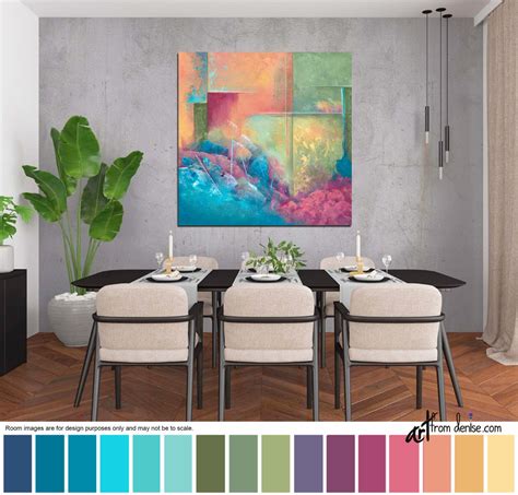 Colorful Canvas Wall Art for Bedroom Wall Decor Above Bed - Etsy