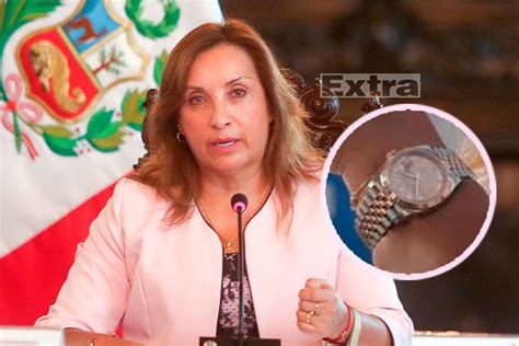 Dina Boluarte Frustra Diligencias Por “caso Rolex”