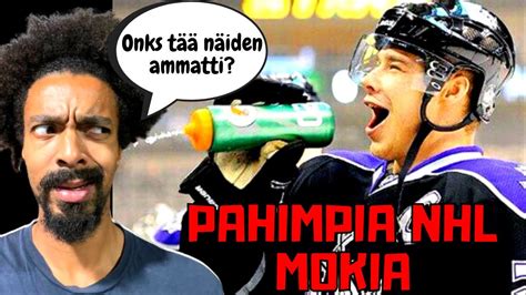 YY REAGOI Tyhmimpiin NHL Mokiin YouTube