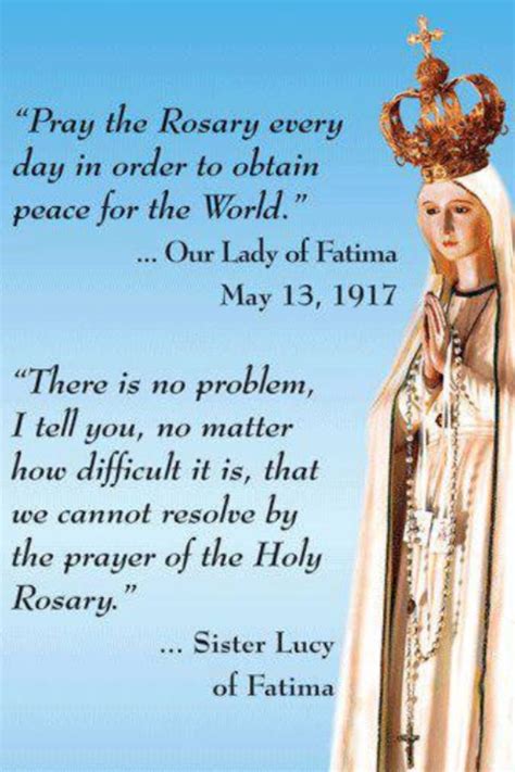 Praying The Rosary Quotes Quotesgram