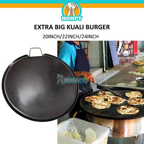 Kuali Bulat Roti Canai Round Black Kuali Roti Canai Pan Roti Canai Hot Plate Burger Pan