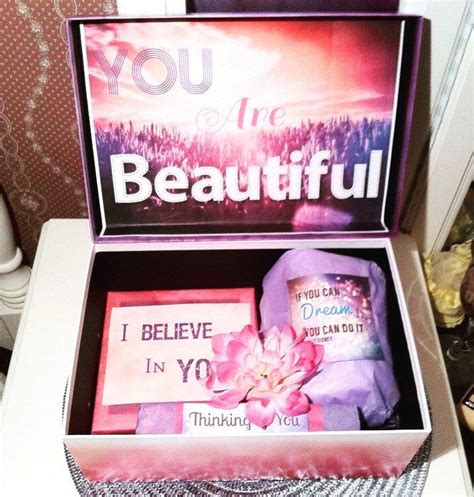 Custom DELUXE Cheerup Breakup Box You Are Beautiful Box Breakup Gift