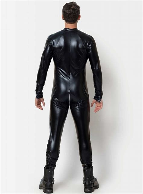 Herren Overall SWEETY Schwarz Wetlook Matt Patrice Catanzaro