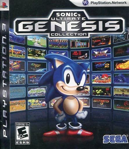 駿河屋 ランクB 北米版 Sonics Ultimate Genesis Collection 国内版本体動作可 プレイステーション3