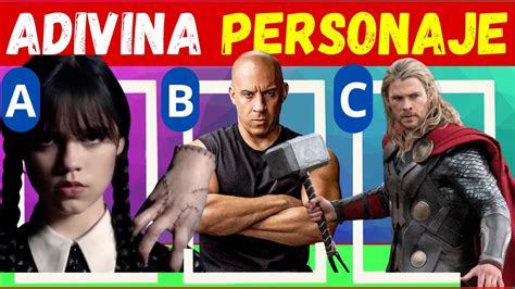 Adivina El Personaje Por Su Frase O Su Voz Trivia Quiz Youtube