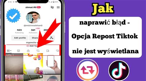 Jak Naprawi Opcj Od Wie Ania Kt Ra Nie Wy Wietla Si W Tiktok