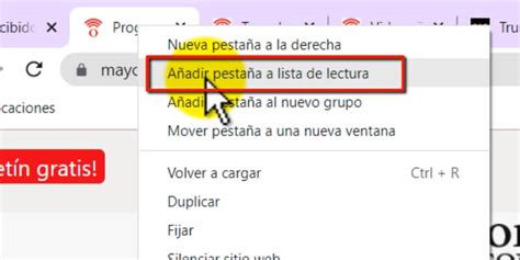 C Mo Usar La Lista De Lecturas De Google Chrome Mayores Conectados