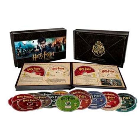 Blu Ray Harry Potter Hogwarts Collection 31 Discos Ação e