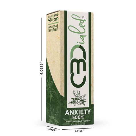 Buy Anxiety CBD Target Tincture | 500mg | CBDialed