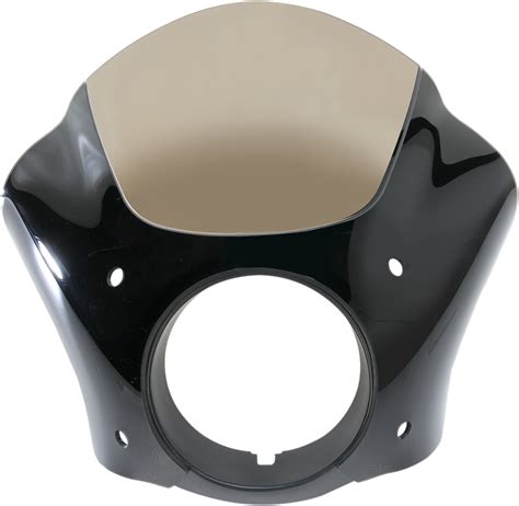 Memphis Shades Gauntlet Fairing Black Mount Kit Harley Dyna Low